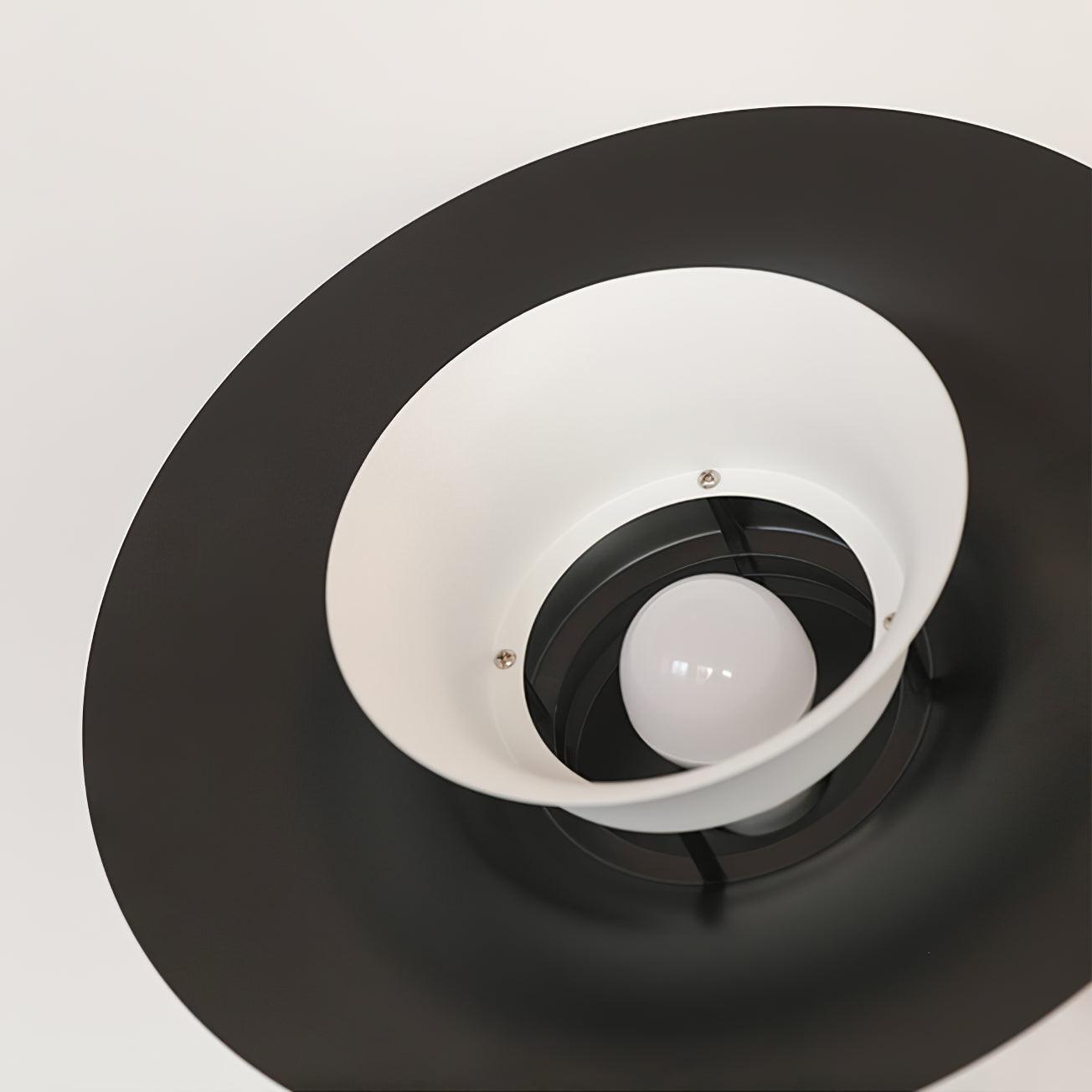 Modern Spherical Two Shade Pendant Light for Kitchen Island and Minimalist Living Room