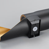Modern Spiral Exterior Up and Down Wall Light for Garden Porch IP65 Waterproof Wall Sconce