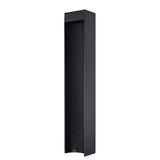 Modern Square Black 5W LED Outdoor Path Light Waterproof Landscape Garden Bollard