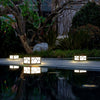 Modern Square Landscape Pillar Light Waterproof LED Outdoor Garden Lawn Lamp