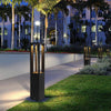 Modern Square LED Landscape Post Light for Villa Garden and Pathway Illumination