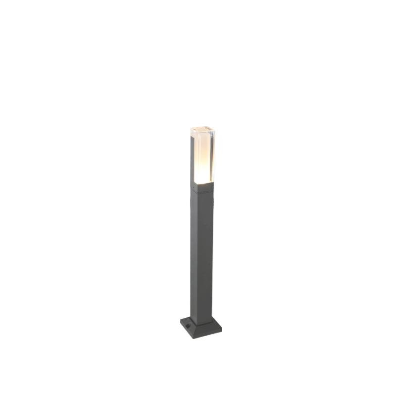 Modern Square LED Outdoor Pathway Light Waterproof Aluminum Landscape Post Lamp