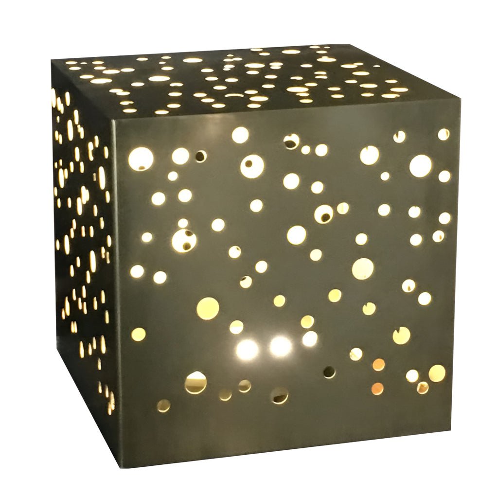 Modern Square LED Outdoor Post Light Stainless Steel Pillar Lantern for Garden and Deck