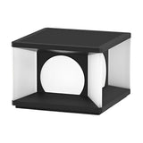 Modern Square LED Solar Post Cap Lights Outdoor IP65 Waterproof Deck and Fence Pillar Lanterns