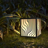 Modern Square LED Waterproof Outdoor Pillar Light for Garden Fence and Deck Post