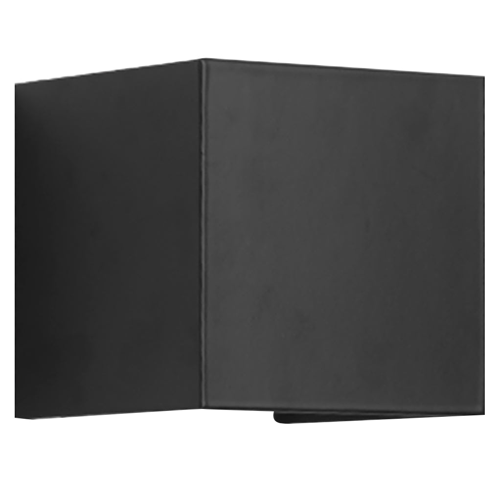 Modern Square Outdoor Wall Sconce Adjustable Beam Angle Waterproof Exterior Up and Down LED Lighting