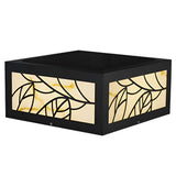 Modern Square Outdoor Waterproof LED Pillar Light for Deck Fence and Garden Posts