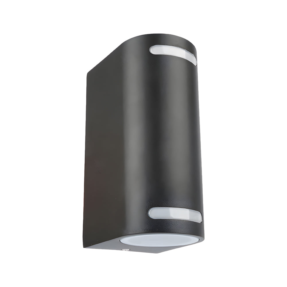 Modern Square Waterproof Exterior LED Wall Sconce Up and Down Lighting for Porch Garden and Patio