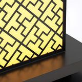 Modern Square Waterproof Outdoor Fence Post Light Stainless Steel Pillar Lantern for Garden and Yard