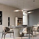 Modern Stainless Steel Fragment Pendant Lamp with Wavy Acrylic Cone Shade for Contemporary Interiors
