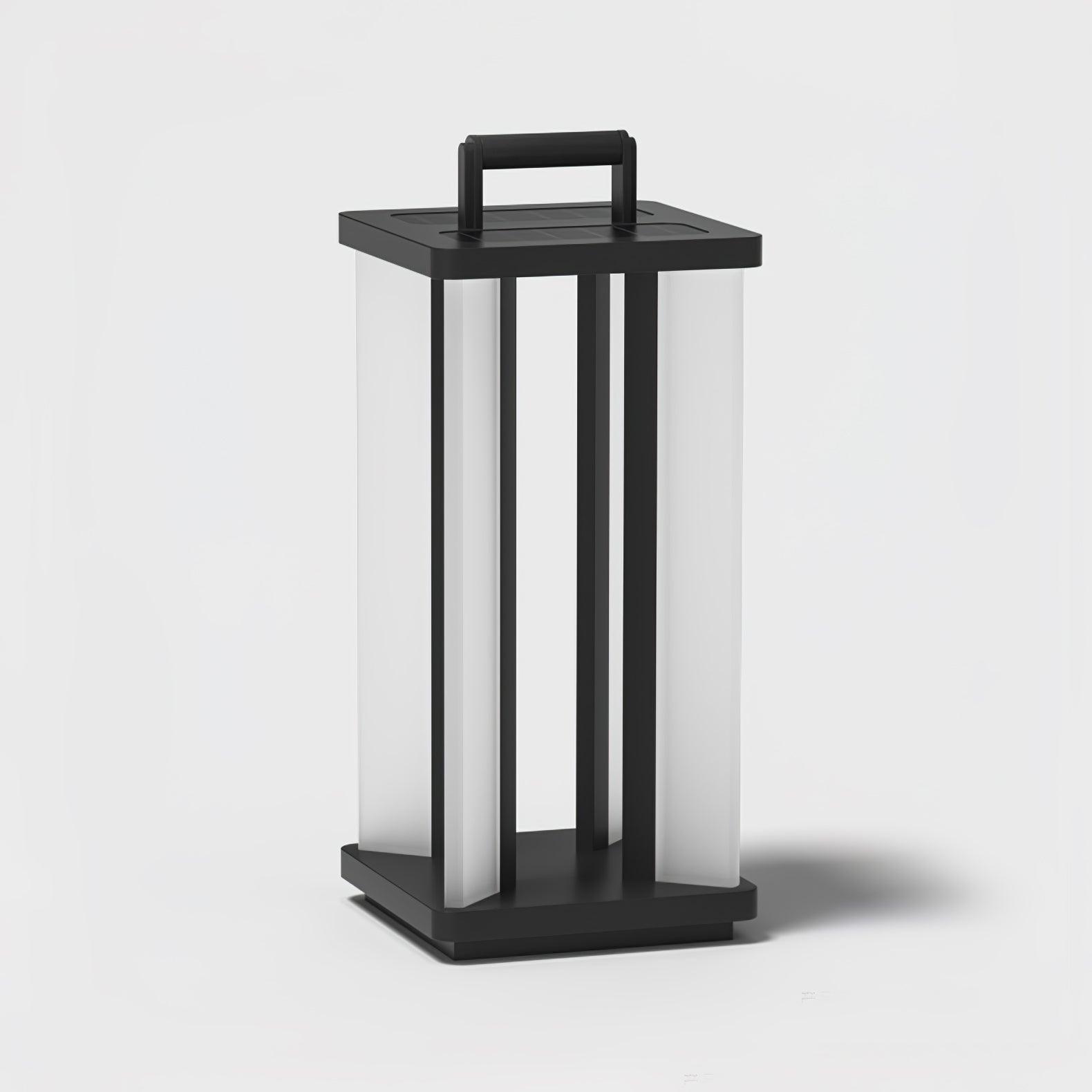Modern Stainless Steel LED Solar Path Light for Exterior Garden and Walkways