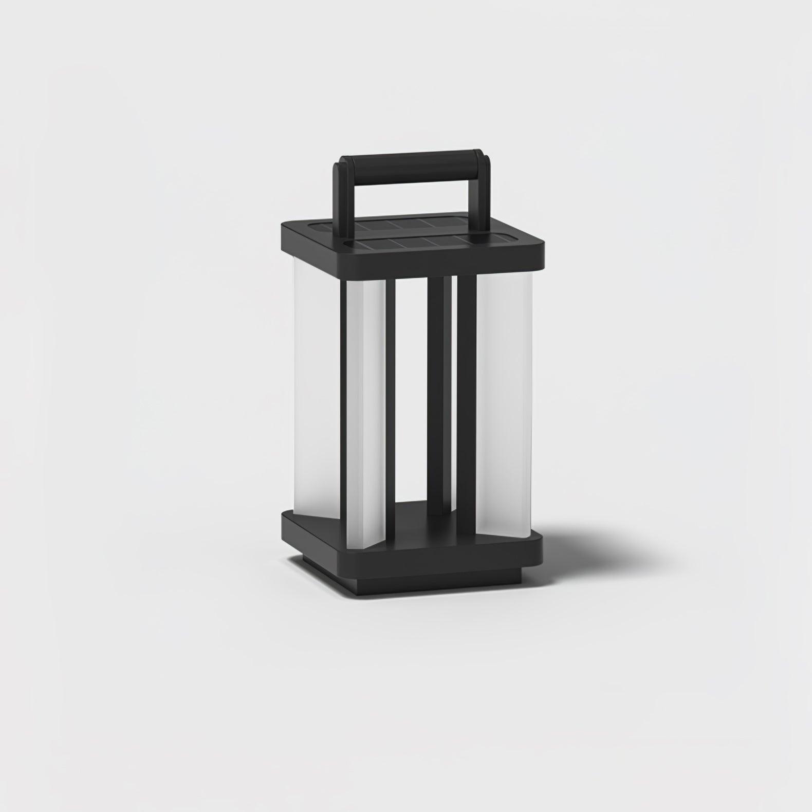 Modern Stainless Steel LED Solar Path Light for Exterior Garden and Walkways