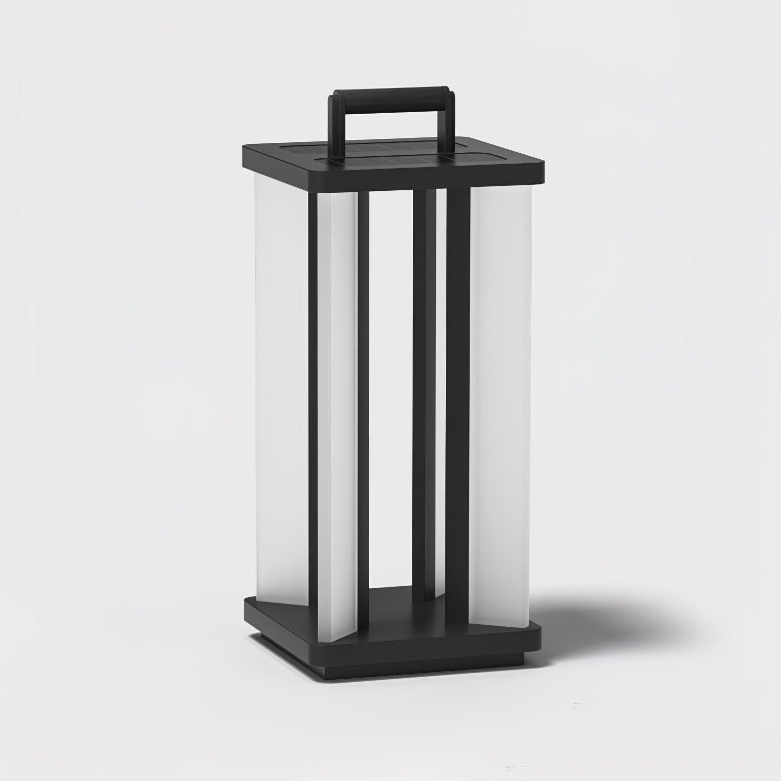 Modern Stainless Steel LED Solar Path Light for Exterior Garden and Walkways