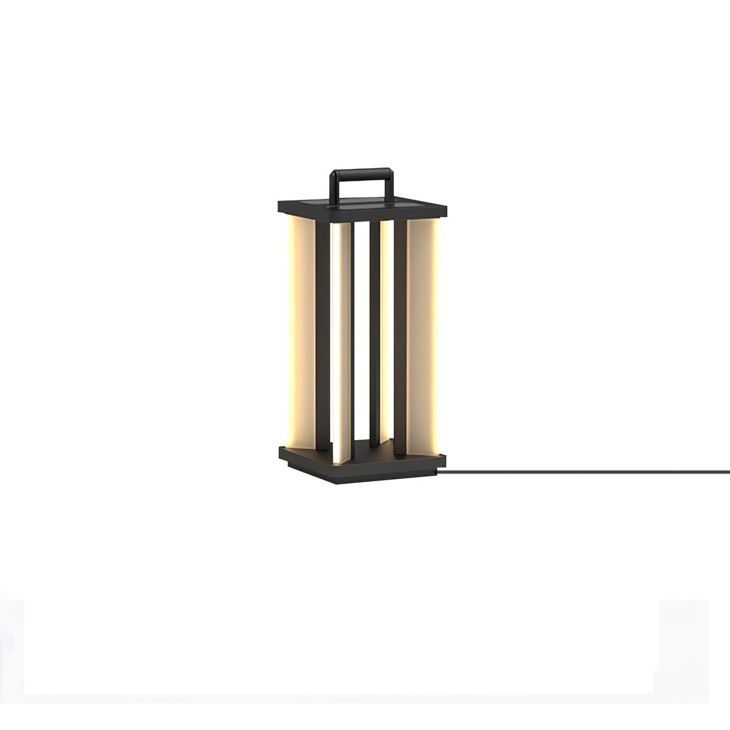 Modern Stainless Steel LED Solar Path Light for Exterior Garden and Walkways