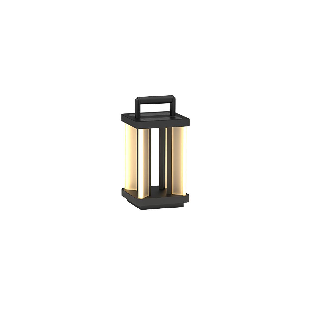 Modern Stainless Steel LED Solar Path Light for Exterior Garden and Walkways