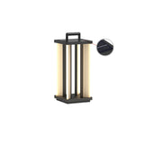 Modern Stainless Steel LED Solar Path Light for Exterior Garden and Walkways