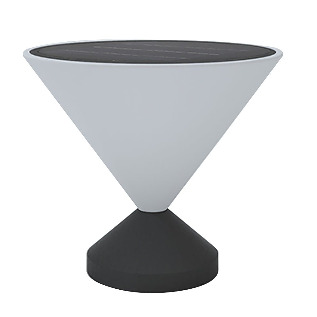 Modern Stainless Steel Solar Powered Post Light for Outdoor Landscape and Garden Pathway Lighting