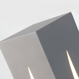 Modern Stainless Steel Square Outdoor Garden Post Lantern Waterproof Pathway Landscape Lighting