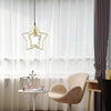 Modern Star Shaped LED Pendant Light Creative Hanging Ceiling Lamp for Dining Room Kitchen Island