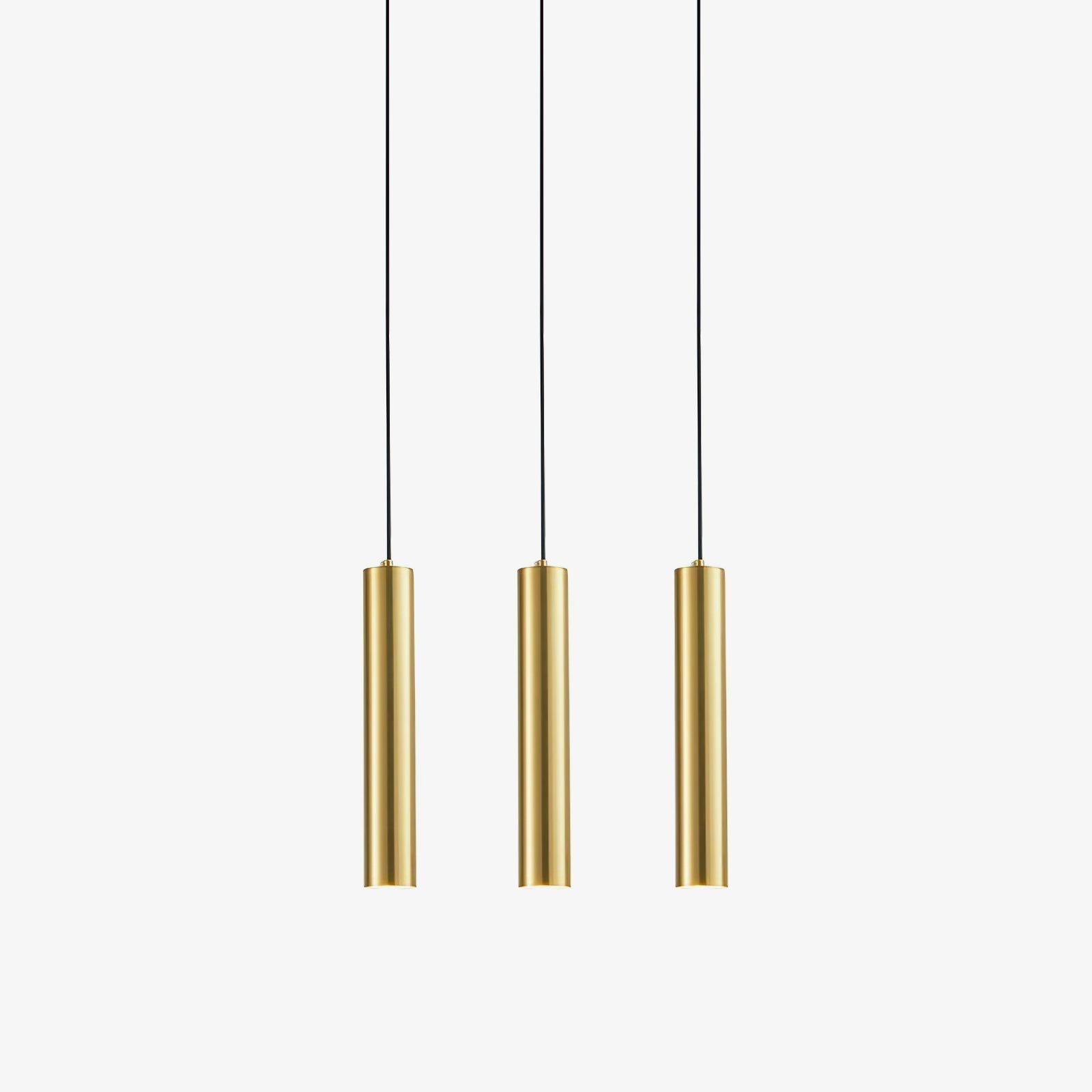 Modern Streamline Cylinder LED Pendant Light for Kitchen Island and Dining Room Minimalist Hanging Lamp