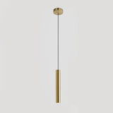 Modern Streamline Cylinder LED Pendant Light for Kitchen Island and Dining Room Minimalist Hanging Lamp