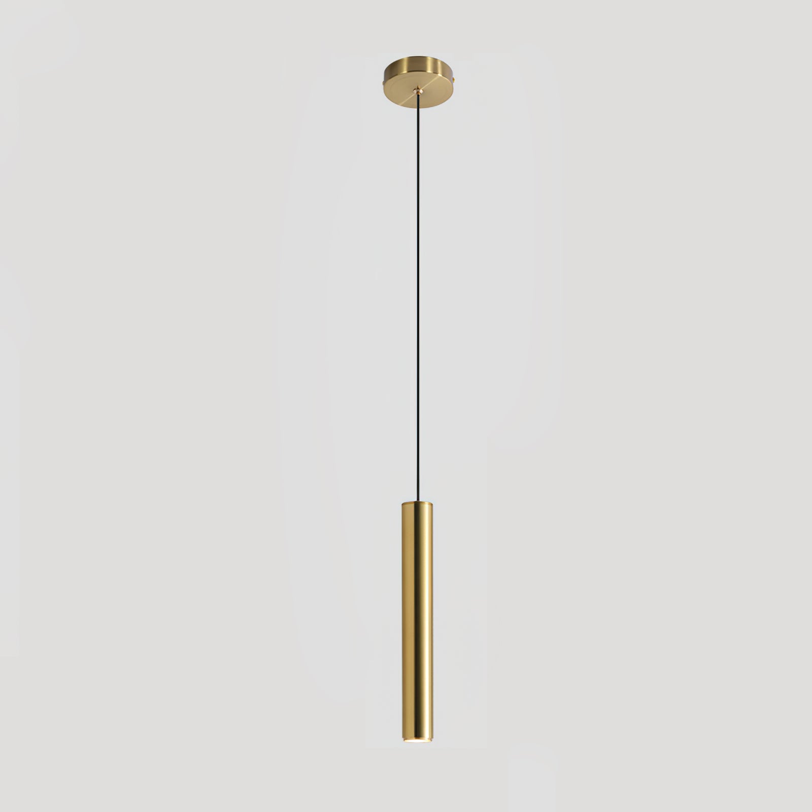 Modern Streamline Cylinder LED Pendant Light for Kitchen Island and Dining Room Minimalist Hanging Lamp