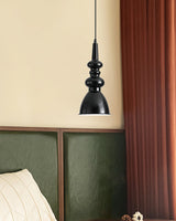 Modern Svelte Undulating Metal Pendant Light for Contemporary Dining and Foyer