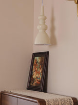 Modern Svelte Undulating Metal Pendant Light for Contemporary Dining and Foyer