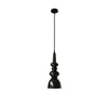Modern Svelte Undulating Metal Pendant Light for Contemporary Dining and Foyer
