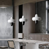 Modern Swan Glass Pendant Light with Ballerina Inspired Tutu Design and Chrome Finish