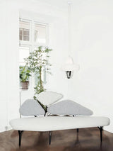 Modern Swan Glass Pendant Light with Ballerina Inspired Tutu Design and Chrome Finish