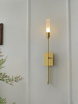 Modern Symmetrical Double Arrow Wall Sconce Minimalist Indoor Metal Light Fixture