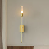 Modern Symmetrical Double Arrow Wall Sconce Minimalist Indoor Metal Light Fixture