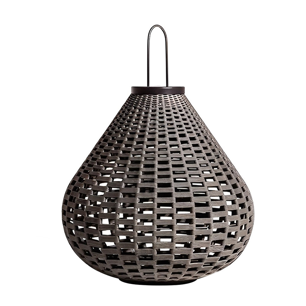 Modern Synthetic Rattan Outdoor Lawn Lamp USB Rechargeable IP54 LED Garden Light