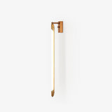 Modern T Tube Adjustable Wall Sconce Gold Industrial LED Light Fixture for Home Decor