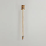 Modern T Tube Adjustable Wall Sconce Gold Industrial LED Light Fixture for Home Decor