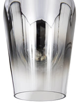Modern Teardrop Metallic Fade Glass Pendant Light Contemporary Ceiling Hanging Lamp