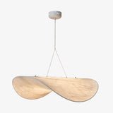 Modern Tense Silk Pendant Light Minimalist Cloud Hanging Lamp LED Chandelier for Living Room Dining Space