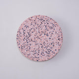 Modern Terrazzo Floating Disc Wall Sconce Backlit Integrated LED Lighting