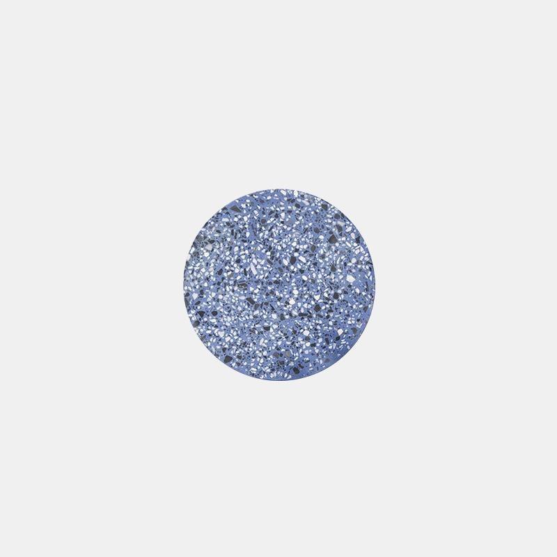 Modern Terrazzo Floating Disc Wall Sconce Backlit Integrated LED Lighting
