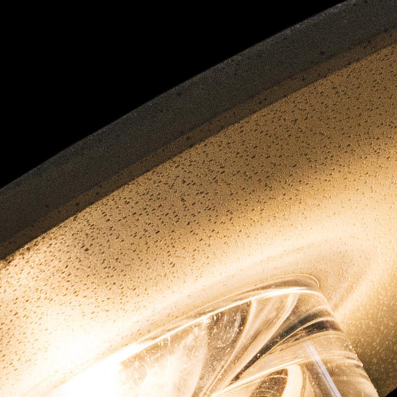 Modern Terrazzo LED Outdoor Wall Sconce Waterproof Circular Porch Light for Garden and Patio