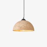 Modern Textured Composite Dome Pendant Light Minimalist Droplight for Home