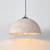 Modern Textured Composite Dome Pendant Light Minimalist Droplight for Home