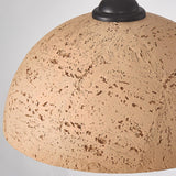 Modern Textured Composite Dome Pendant Light Minimalist Droplight for Home