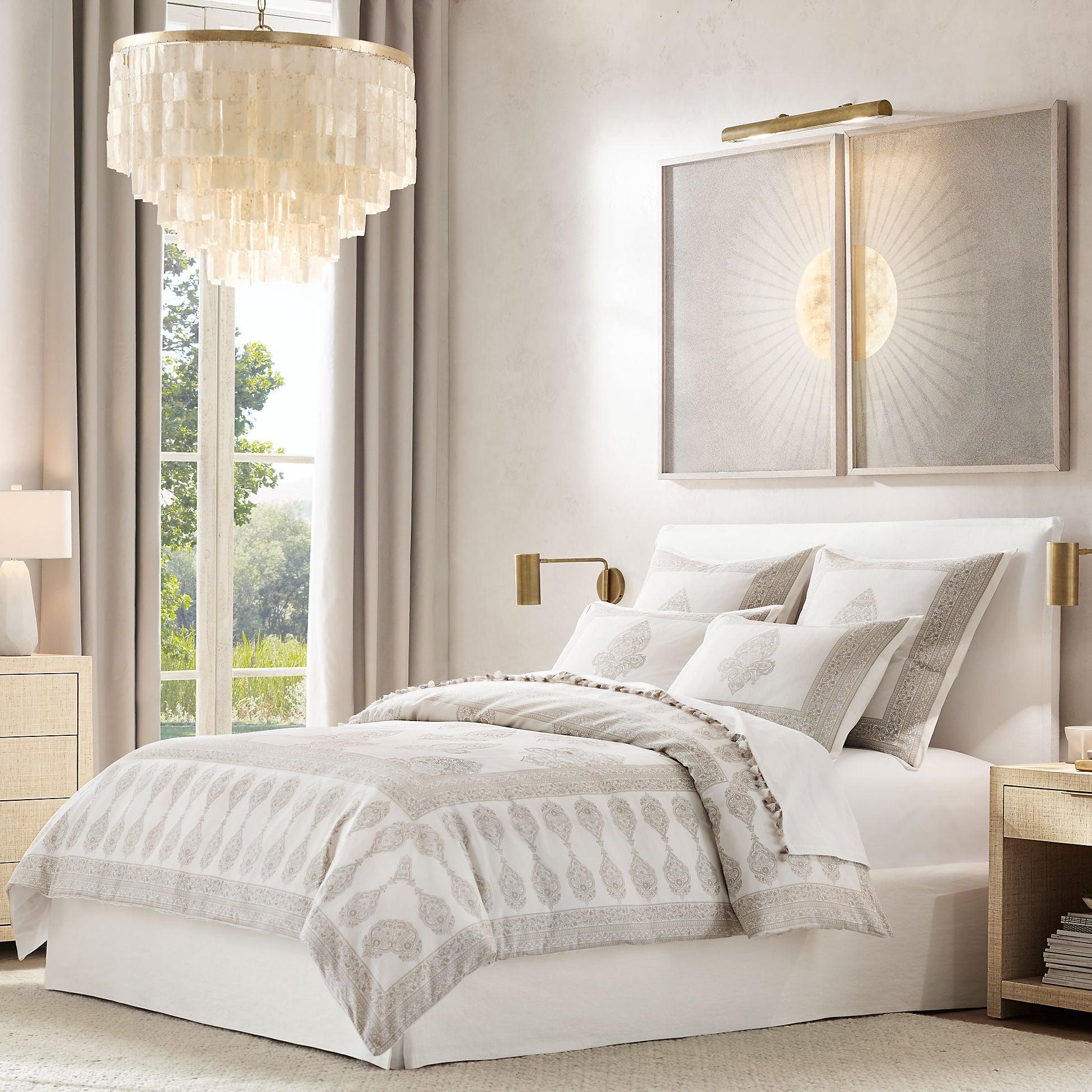 Modern Tiered Capiz Shell Chandelier Pendant Light Fixture for Indoor Decor