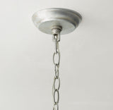 Modern Tiered Capiz Shell Chandelier Pendant Light Fixture for Indoor Decor