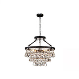 Modern Tiered Crystal Chandelier Ceiling Light for Elegant Home Ambiance