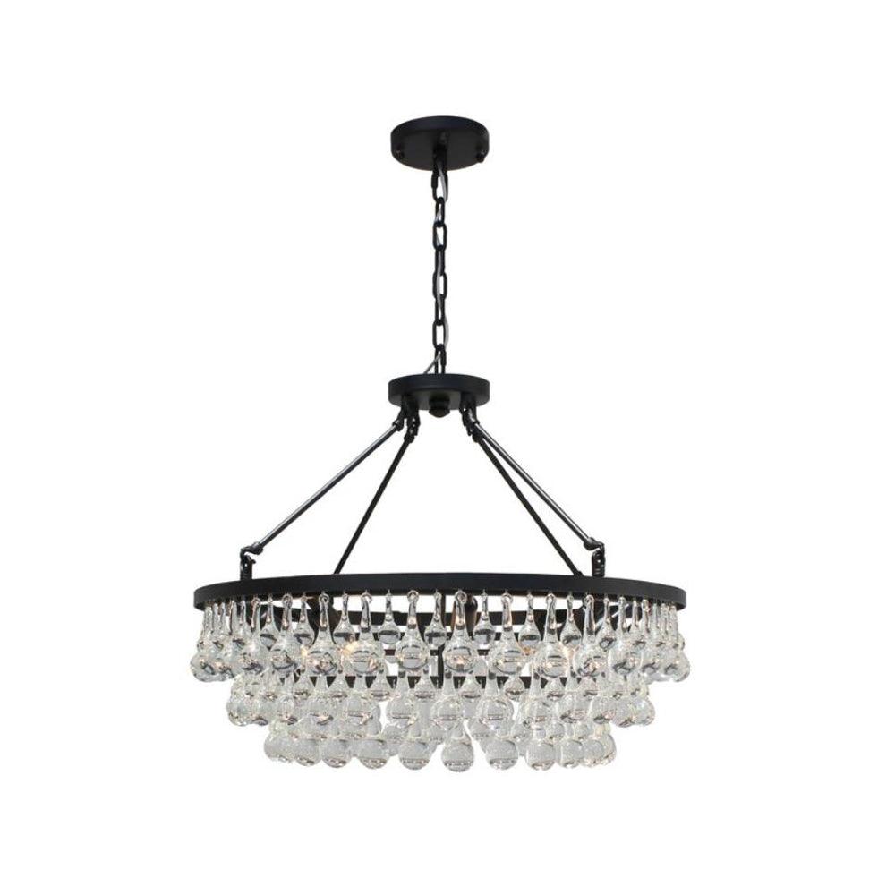 Modern Tiered Crystal Chandelier Ceiling Light for Elegant Home Ambiance