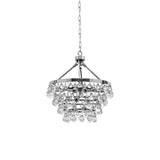 Modern Tiered Crystal Chandelier Ceiling Light for Elegant Home Ambiance