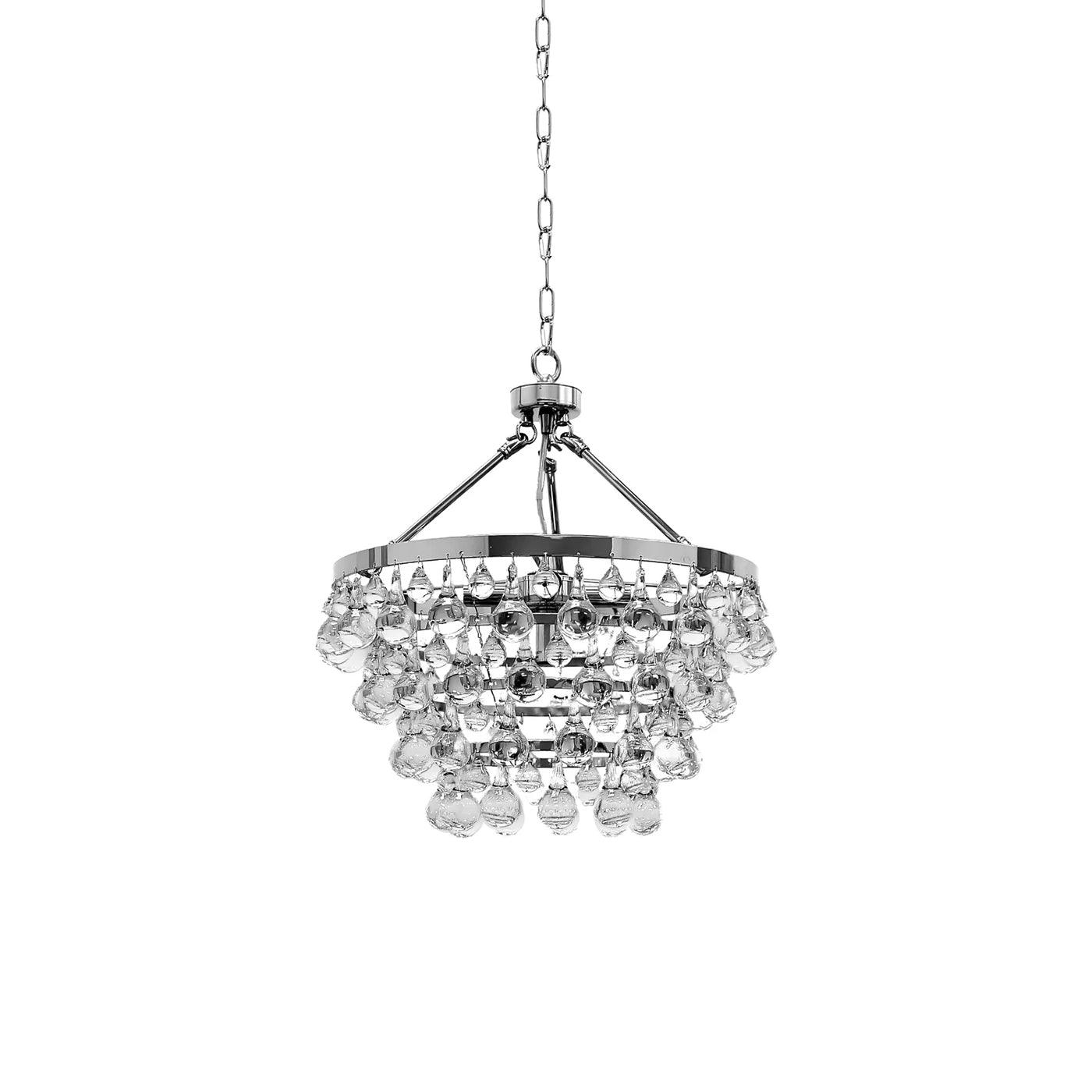 Modern Tiered Crystal Chandelier Ceiling Light for Elegant Home Ambiance